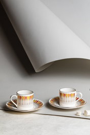 Hermia Juego de tazas de café Pera - Orange